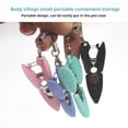 thumbnail image 6 of Mini Small Scissors Keychain with Cover, Portable Travel Stainless Steel Shears, Compact Yarn Cutting Tool for Sewing Crafts, 6 of 7