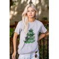 thumbnail image 3 of Xmas May Your Days Be Merry Bright Women's Plus Size Graphic Tee Brisco Brands 2X, 3 of 5