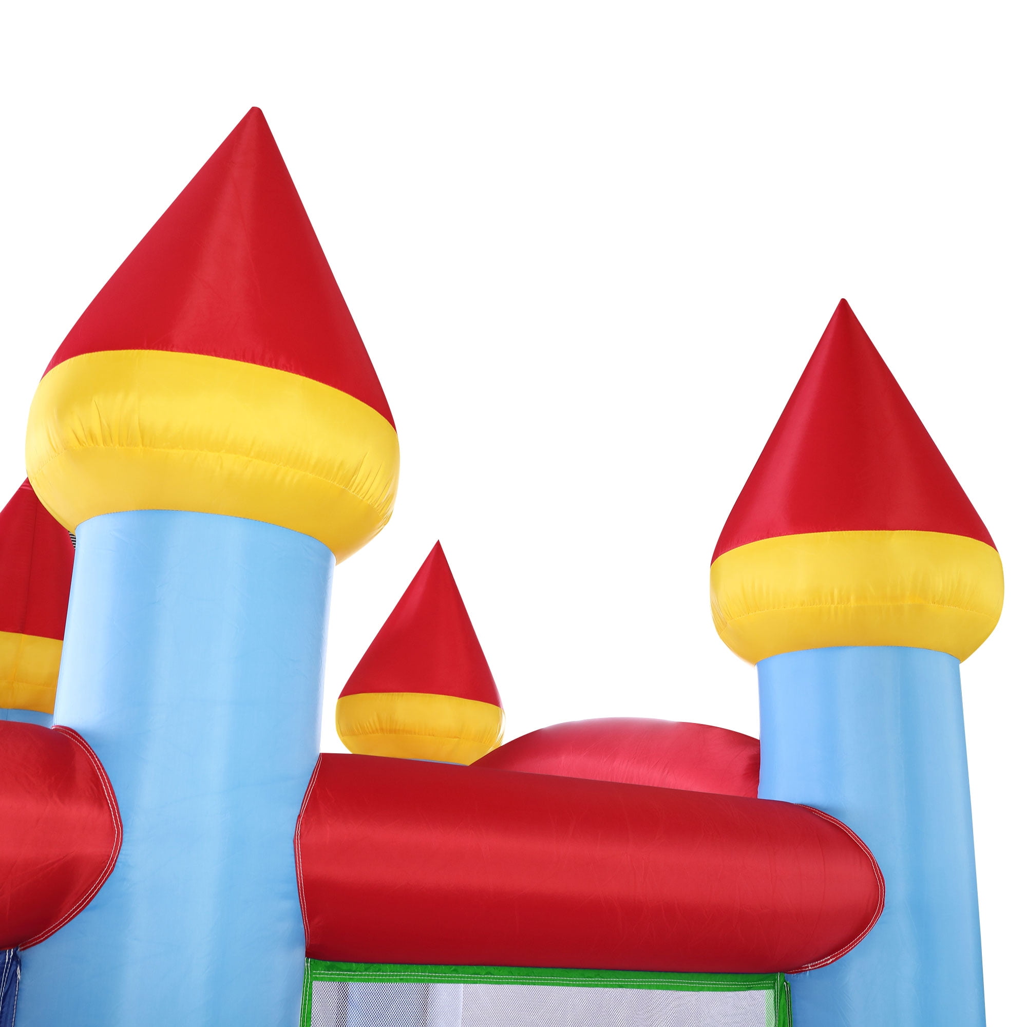 Kepooman Bounce House, Inflatable Bouncer, Jumping Castle with Slide, Family Backyard Bouncy Castle, Idea for Kids Kepooman Bounce House, Inflatable Bouncer, Jumping Castle with Slide, Family Backyard Bouncy Castle, Idea for Kids