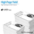 thumbnail image 6 of NineLeaf High Capacity Compatible Toner Cartridge Replacement for HP312X CF380X work for Color Pro MFP M476 M476dn M476dw M476nw Series Printer (Black,3 Pack), 6 of 8