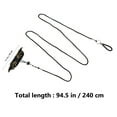 thumbnail image 2 of IFANLANDOR Adjustable Pet Leash For Bearded Dragon Harness Pu Assorted Color Outdoor Walking 2 Traction Ropes, 2 of 6