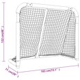 thumbnail image 4 of vidaXL Hockey Goal Red and White 183x71x122 cm Polyester, 4 of 4