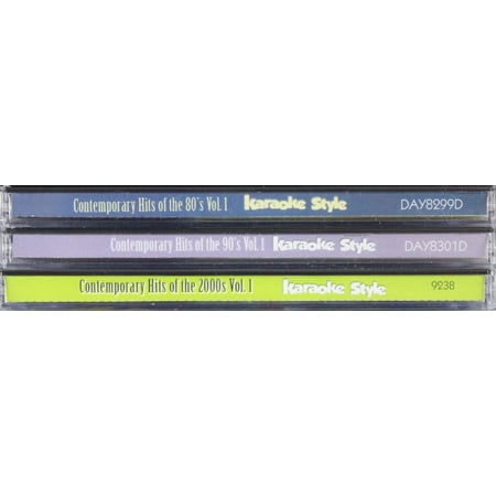 Contemporary Hits 80s 90s 2000s Volume 1 CD Set