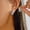 Style1-Silver, variant on Gold Hoop Earrings for Women, Cubic Zirconia Huggie Earrings Dainty Hypoallergenic Waterproof Hoops Earring Set Lightweight Trendy Jewelry Gifts for Women