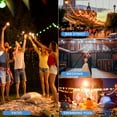 thumbnail image 4 of Elfeland LED Outdoor String Lights, 48FT Patio Lights RGB Multicolor String Lights Dimmable Hanging Lights Backyard Garden Lights Party Cafe Lights, 4 of 11