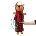 thumbnail image 4 of Holiday Time Large Squeaky Stuffed Dog Toy – Buffalo Plaid Hedgehog, 4 of 4