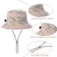 thumbnail image 3 of Sombrero para el sol para bebé de playa, protector solar, lindo ala ancha, sombrero de pescador para niño de verano, sombrero para el sol para niña, 3 of 5
