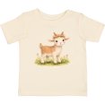 thumbnail image 3 of Inktastic Cute Goat with Flower Crown Boys or Girls Baby T-Shirt, 3 of 5