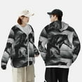 thumbnail image 4 of Vsdgher Sweat à Capuche Imprimé Cheval pour Hommes et Femmes, Protection Solaire à Manches Longues pour la Pêche et la Course - Grand, 4 of 7
