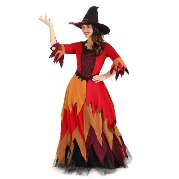Women's Autumn Harvest Witch Costume