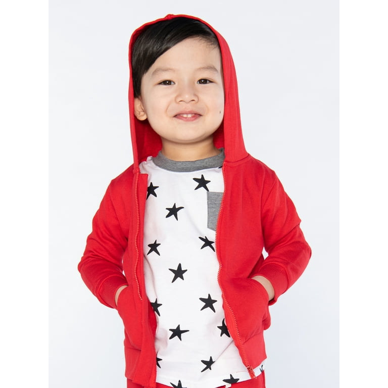 Red hoodie sales for toddler boy