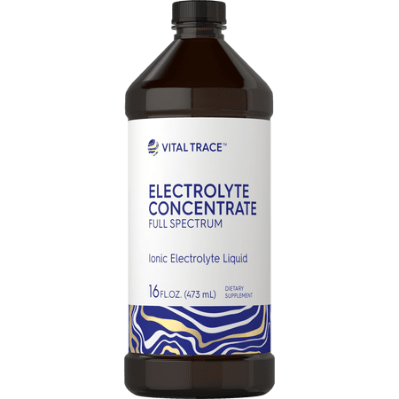 Electrolyte Concentrate | 16 fl oz | Full Spectrum | Ionic Electrolyte Liquid | by Vital Trace