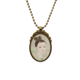 thumbnail image 1 of Verde belleza tradicional chino pintura Collar Colgante Vintage de bronce antiguo de joyeria de lujo de regalo Unbranded M, 1 of 3