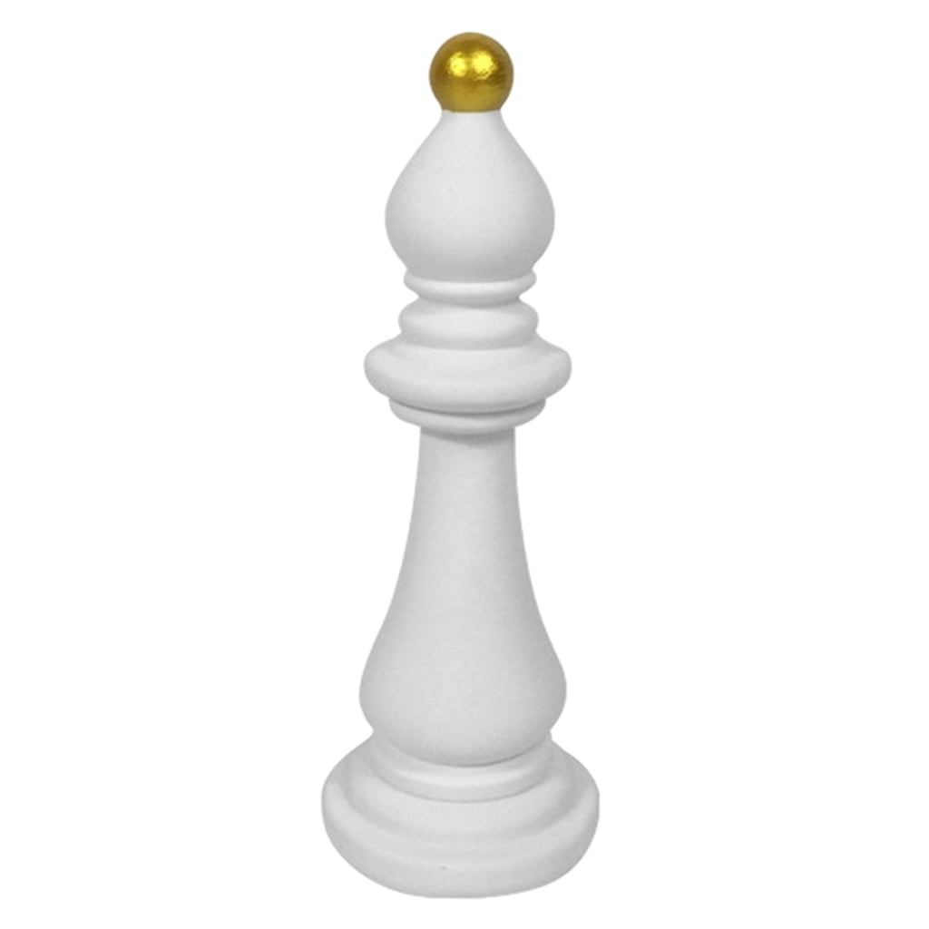 White with Pieces Statue Ornament Figurine Home Decor Desk Gift