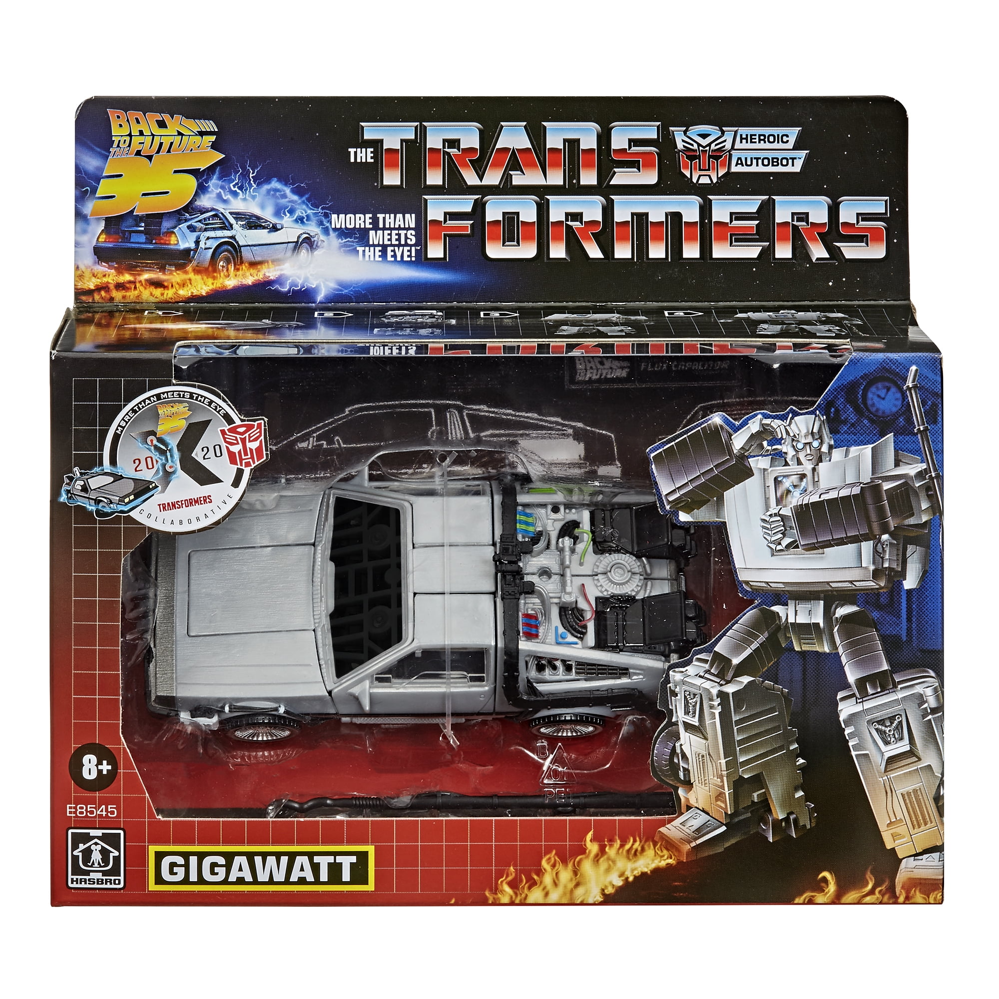 Back To The Future Mash-Up Gigawatt E8545 for sale online Hasbro Transformers Generations Collaborative 