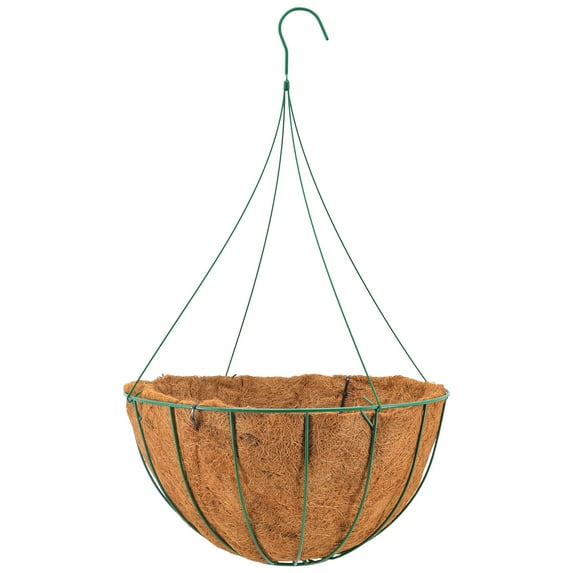 Arcadia Garden Products 10" Coconut Grower Basket, Green