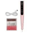 thumbnail image 2 of Molinillo De Uñas Eléctrico Pulidor De Uñas, Taladro De Uñas Eléctrico, 35000 Rpm Manicura Recargable Portátil Pedicura Esmalte De Uñas Pluma Para Uñas De Gel, 2 of 7