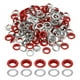 thumbnail image 1 of Uxcell 110 Pcs Ojetes con Arandelas 5/16" Kit de Grommets Rojo, 1 of 7