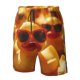 thumbnail image 4 of Balery Sunglasses Yellow Duck Traje de Baño Estilo Hawaiano para Hombre, Shorts de Secado Rápido con Bolsillos-Small, 4 of 6