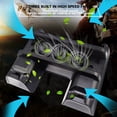 thumbnail image 4 of PS4 Console & Controller Charger - 2-in-1 Fast Charging Station for PS4/PS4 Slim/PS4 PRO Consoles & DualShock 4 Controllers, Dual Controller Dock with Universal Console Power Supply, 4 of 7