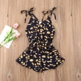 thumbnail image 2 of Gupgi Baby Summer Floral Printed Spaghetti Straps Button Open Jumpsuits, 2 of 5