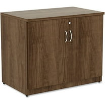 Lorell, LLR69999, Storage Cabinet, 1 Each, Walnut