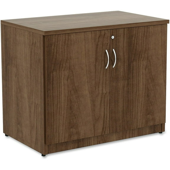 Lorell, LLR69999, Storage Cabinet, 1 Each, Walnut
