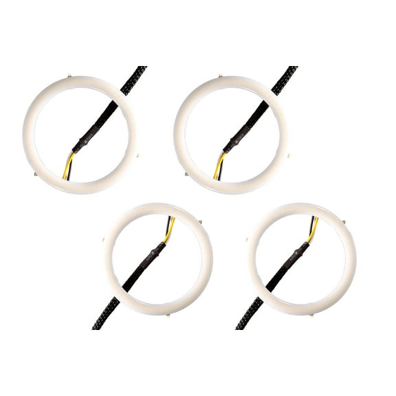 Halo Lights LED 70mm/80mm Blue Four Diode Dynamics DD2274 Fits select: 2003-2006,2008-2010 DODGE VIPER