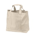 thumbnail image 2 of Port Authority Adult Female Plain Tote Natural/Natrl One Size Fits All, 2 of 2