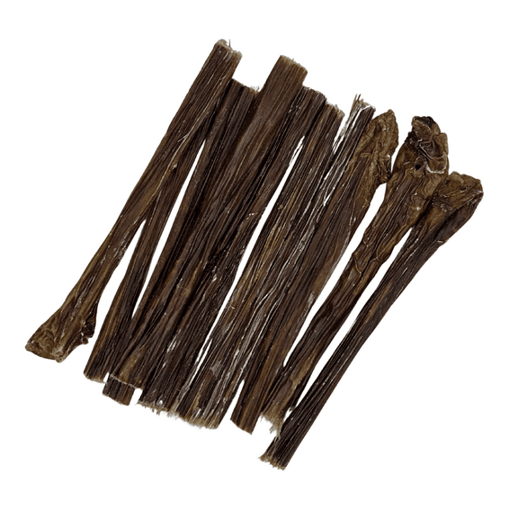 6" Beef Esophagus Gullet Sticks Dog Treats, 15 count