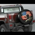 thumbnail image 2 of Cute On The Road Again Spare Tire Cover for Rv SUV Truck Trailer - Funny Wheel Covers Weatherproof Universal Fit for Camper Outdoor Travel Wheel Protectors Cover, 2 of 10
