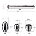 thumbnail image 5 of Shower Enema Kit, Aluminum Anal Douche Vaginal Clean Kit, with 3 Style Head, 5 of 10