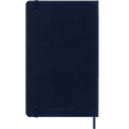 thumbnail image 6 of Moleskine Classic Notebook, Hard Cover, Large (5" x 8.25"), Squared, Sapphire Blue, 6 of 7