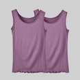 thumbnail image 2 of JIUKE 2PC Plus Size Tank Tops for Women Causal Loose Fitted Sleeveless Home Wear Tees Comfy Summer Tops, 2 of 3