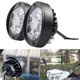 thumbnail image 3 of 2Pcs Motorcycles LED Auxiliary Headlight 9 White LED Spot Light Bike Lamp, 3 of 5