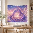 thumbnail image 5 of Dragon Rich Shades With Purple Lavender Its Serpentine, Mystical Fantasy for Space Lovers, Galaxy Room Decor, Valentine's Day Gift, Tapestry Wall Hanging for Bedroom and Dorm, 5 of 7