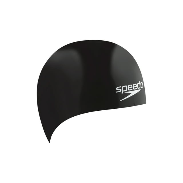 Speedo Unisex Adult Fastskin Competition Swim Cap - Black, Large