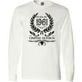 thumbnail image 3 of Inktastic Born in 1961 Limited Edition Long Sleeve T-Shirt, 3 of 5