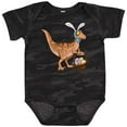 thumbnail image 3 of Inktastic Easter Velociraptor with Bunny Ears Boys or Girls Baby Bodysuit, 3 of 5