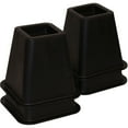 Mainstays Bed Riser, Black, 4pc - Walmart.com