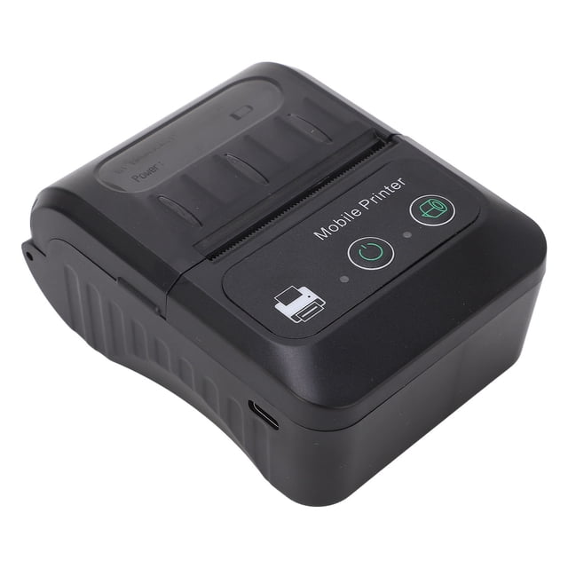 USB Thermal Printer,58mm Portable Mini Thermal Cordless USB Ticket Thermal Printer QR Code Printer Exquisite Design