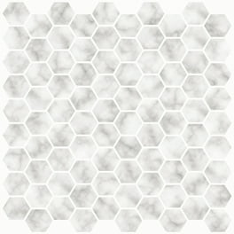 InHome Penny Tile 10 in. x 10 in. Peel and Stick Resin Backsplash Tiles (4-Pack) InHome Penny Tile 10 in. x 10 in. Peel and Stick Resin Backsplash Tiles (4-Pack)