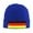 Blue, variant on German Flag Germany Beanie Hat Men Women Warm Printed Cap Knit Beanies Hats Outdoor Winter Black