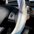 thumbnail image 5 of Robot Unicorn Attack 14.5 Inch Printing PVC Leather Car Wheel Cover Auto Accessories Steering Wheel Cover, 5 of 6