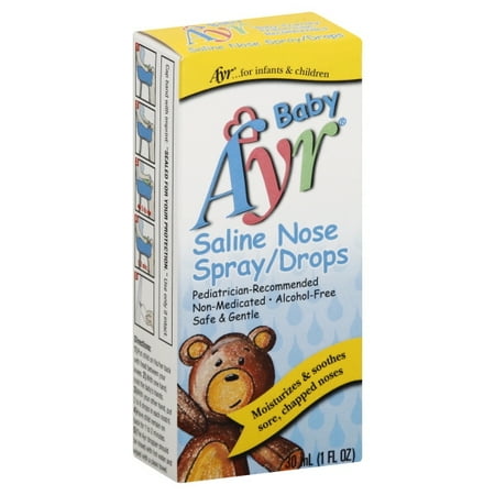 Ayr Baby Saline Nasal Spray/Drops , 1 oz
