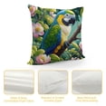 thumbnail image 4 of QZHH Tropical Birds Toucan Throw Pillow Covers Parrots Flowers Leaves Outdoor Decorative Pillows Cushion Cases for Couch Sofa Bed Home Decor, 4 of 5