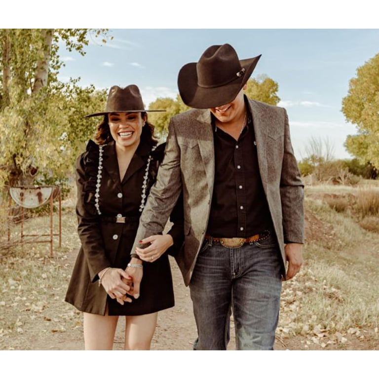 Western Outback Felt Cowboy Hat for Women Cowgirls Fedora  display picture 2