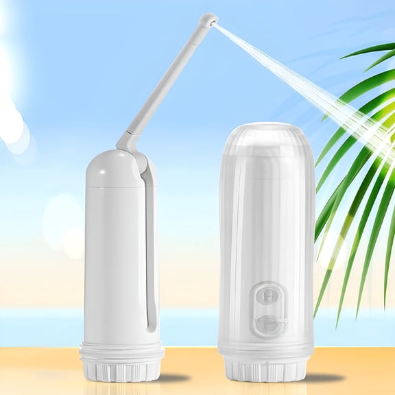 HIBIBUD 2026 New Portable Bidet Mini Foldable Handheld Travel Electric Sprayer, for Personal Hygiene, Travel, Camping, Outdoor Activities, On-The-Go Cleanliness