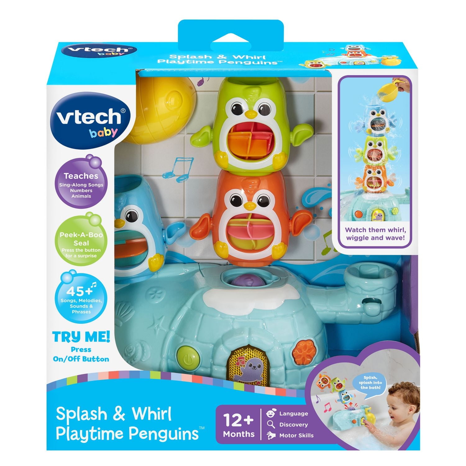 VTech Splash & Whirl Playtime Penguins™ - English Version