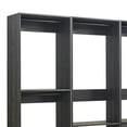 thumbnail image 6 of Dee Modular Freestanding Closet System, 4 Hanging Rods, 6 Shelves, Gray, 6 of 7